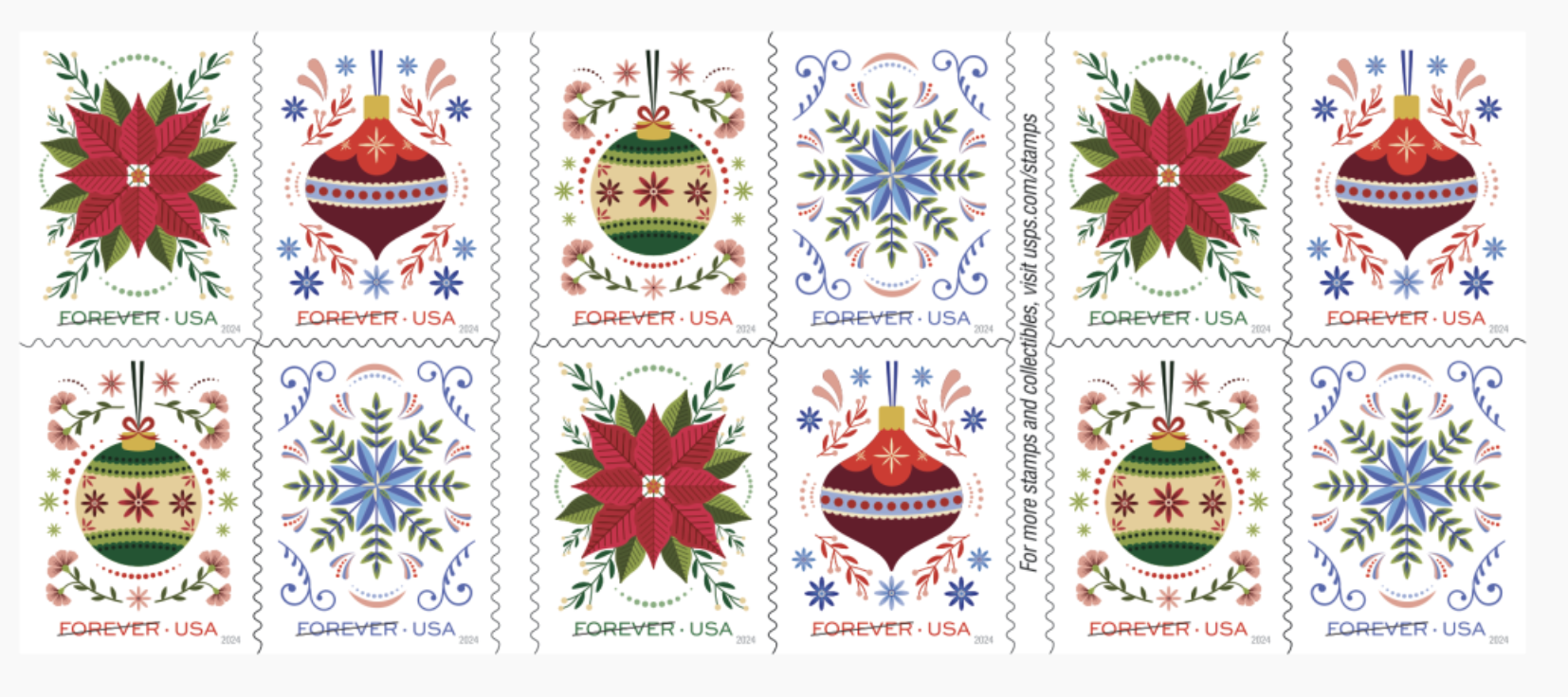 Holiday Joy 2024 - 5 Booklets / 100 Pcs