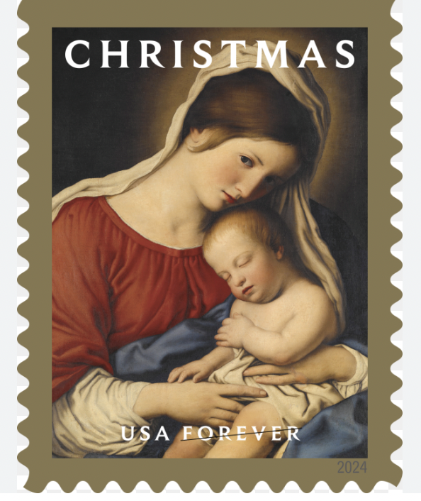 Christmas Madonna and Child 2024- 5 Booklets / 100 Pcs