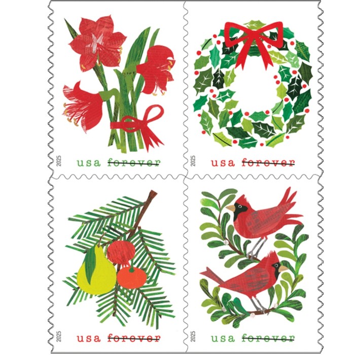 Holiday Cheer 2025- 5 Booklets / 100 Pcs