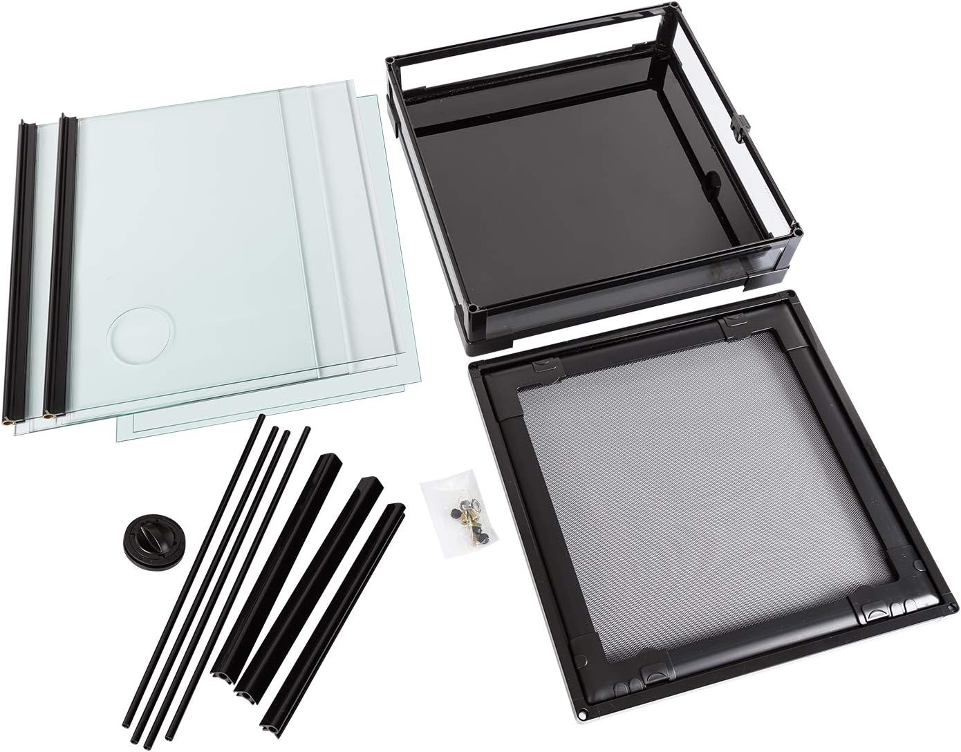 REPTIZOO Reptile Glass Terrarium, 18