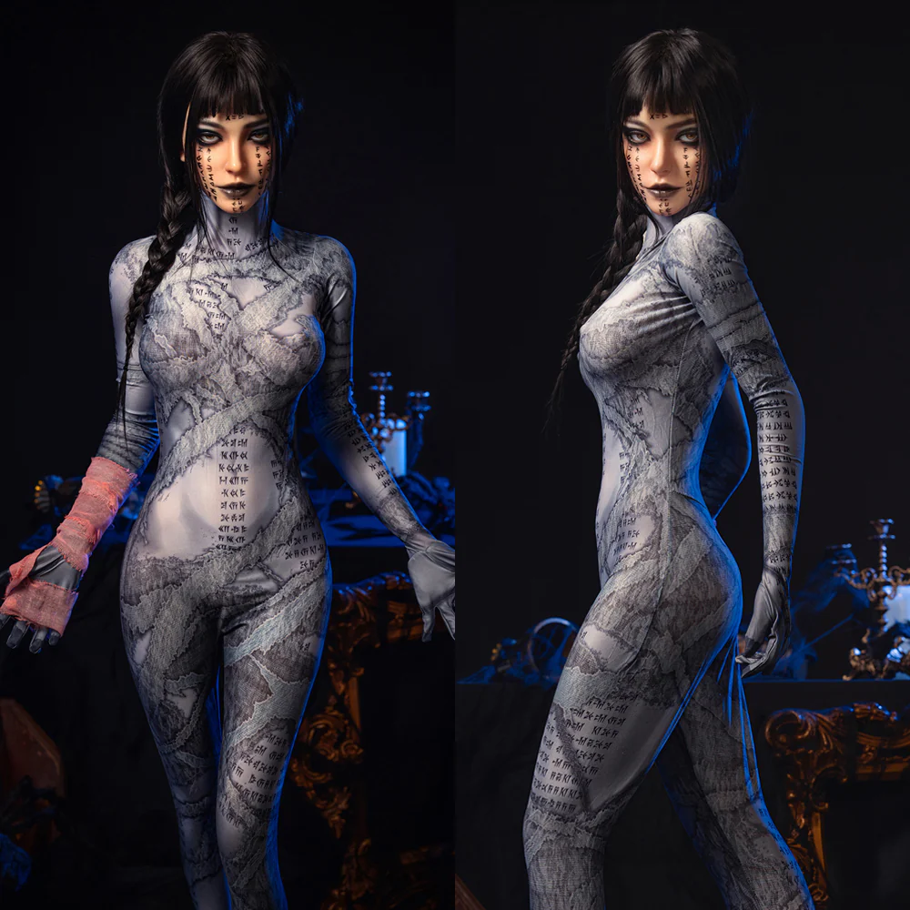 SY DOLL | 173cm(5.68')- Silicone Head - Harley Quinn Cosplay Sex Doll - Delia(4 styles)