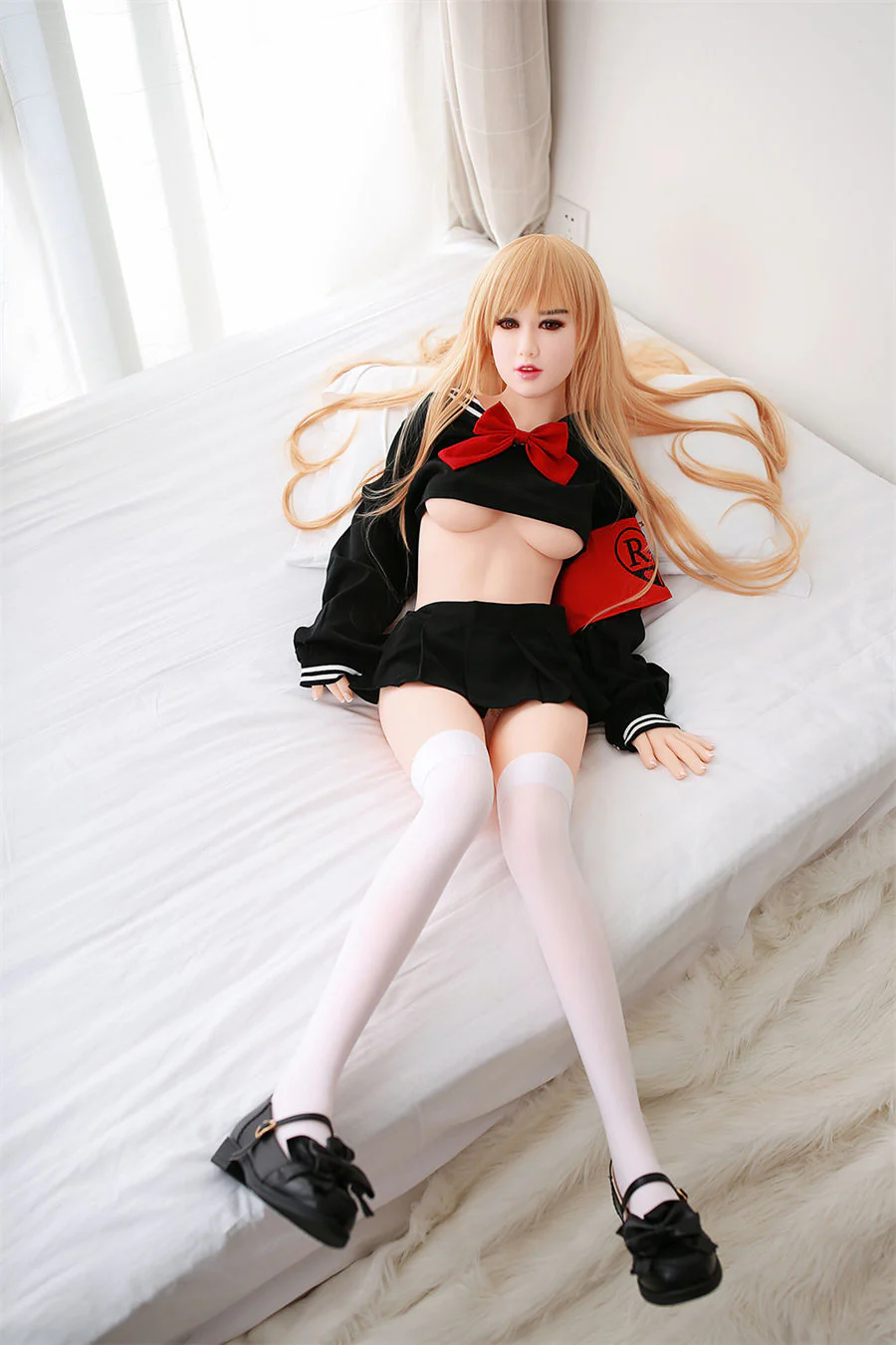 SY DOLL | 150cm(4.92')- TPE - Asian Petite Figure Big Breasts Sex Doll - Evelyn