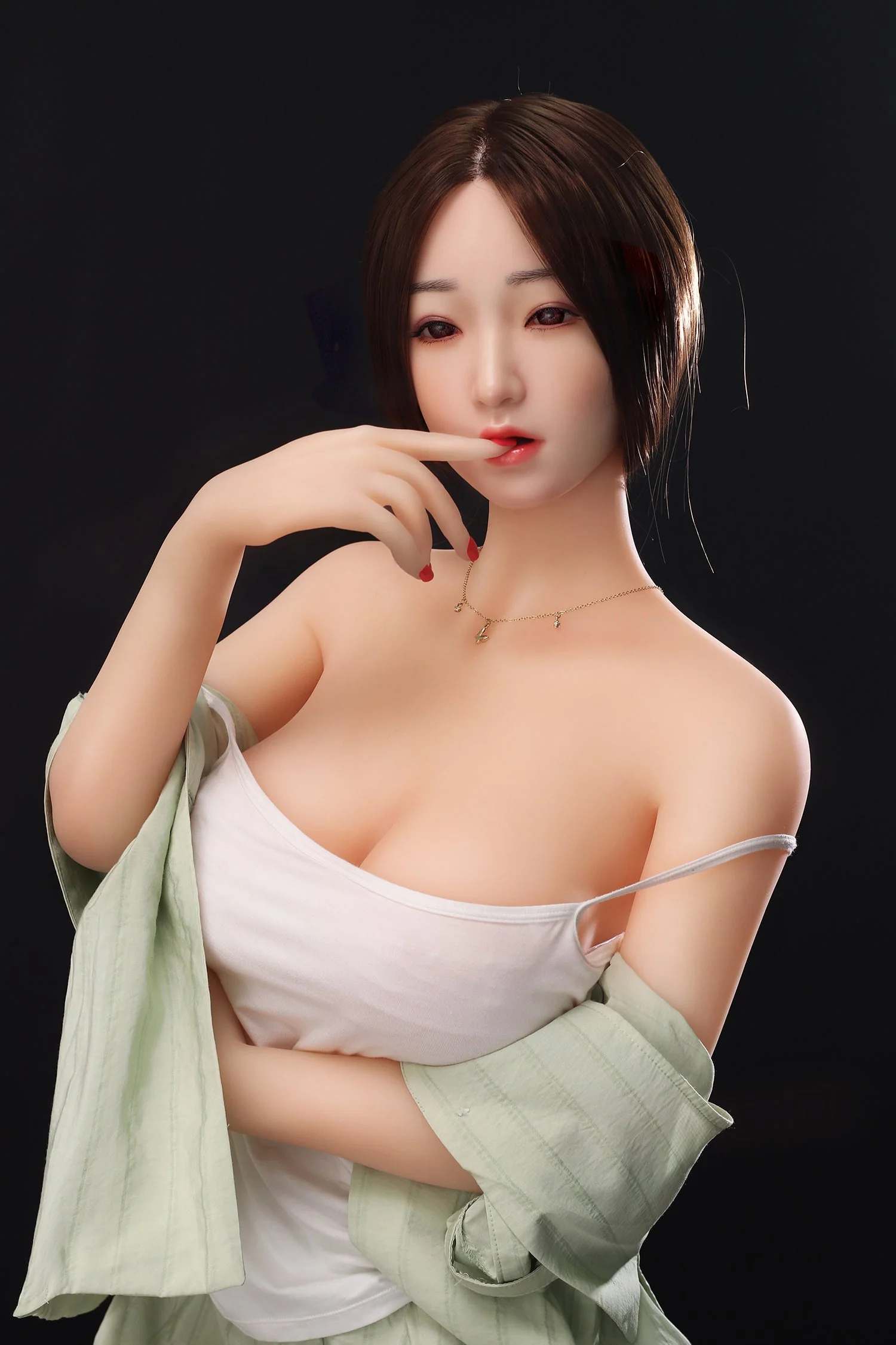 SY Doll | 158cm/5ft2 Korean Realistic Sex Doll with Silicone Head - Serena