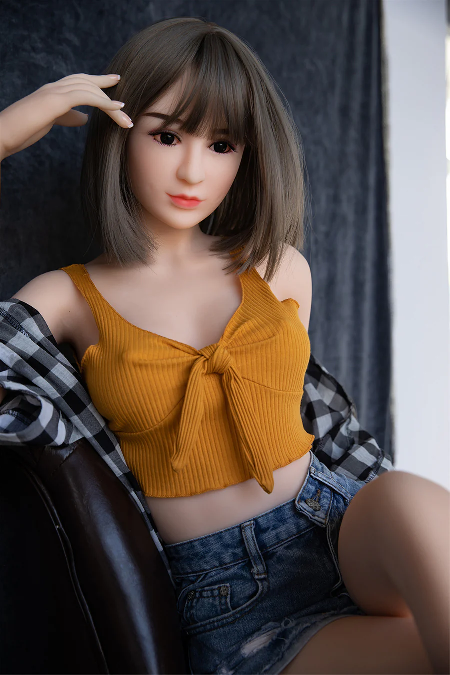SY DOLL | 160cm(5.25') - TPE - Realistic Cute AsianKorean Style Sex Doll - Elowen