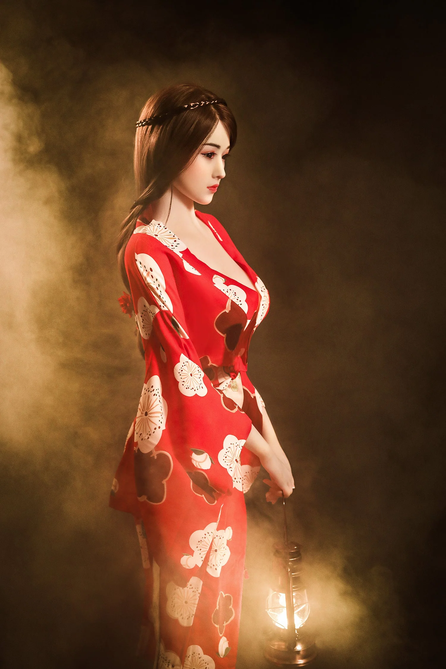 SY DOLL | 165cm(5.41')- Silicone Head - Beautiful Asian Cosplay Sex Doll - Amida