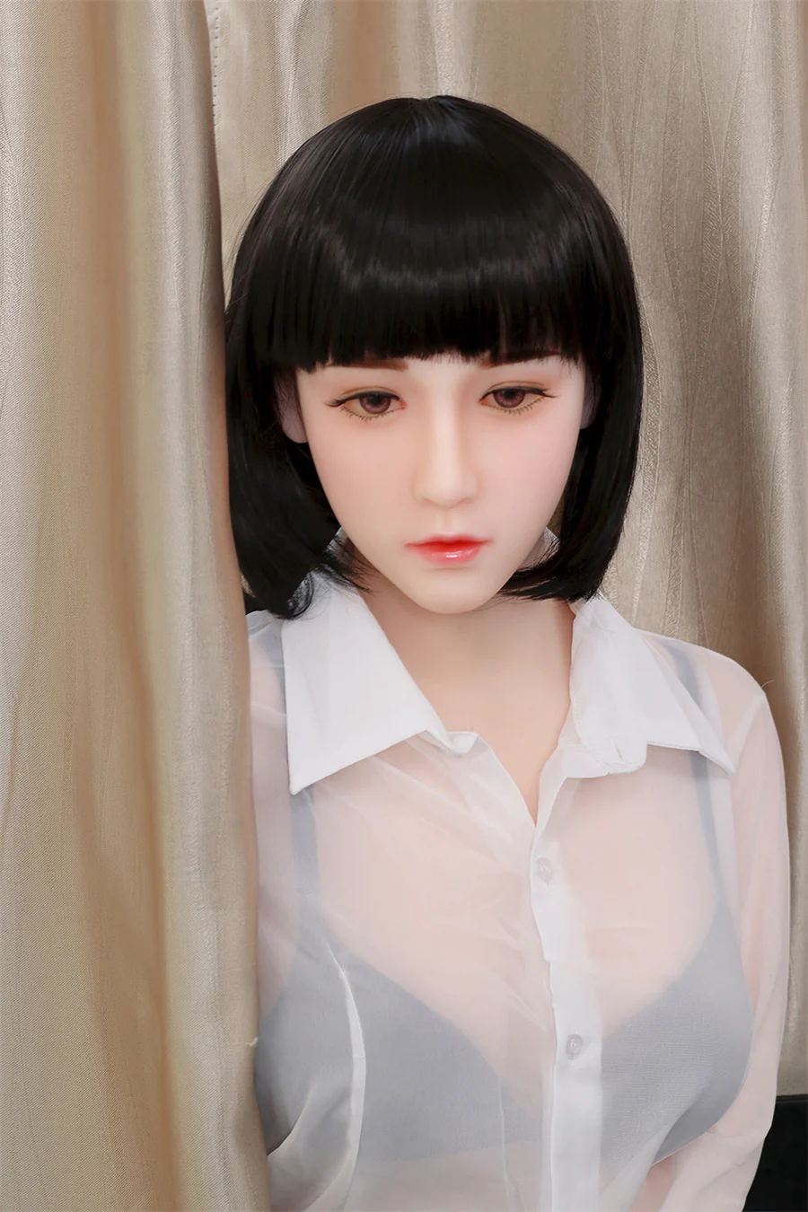 SY DOLL | 165cm(5.41')-Silicone Head- Pink Nurse Costume Sex Doll - Ming