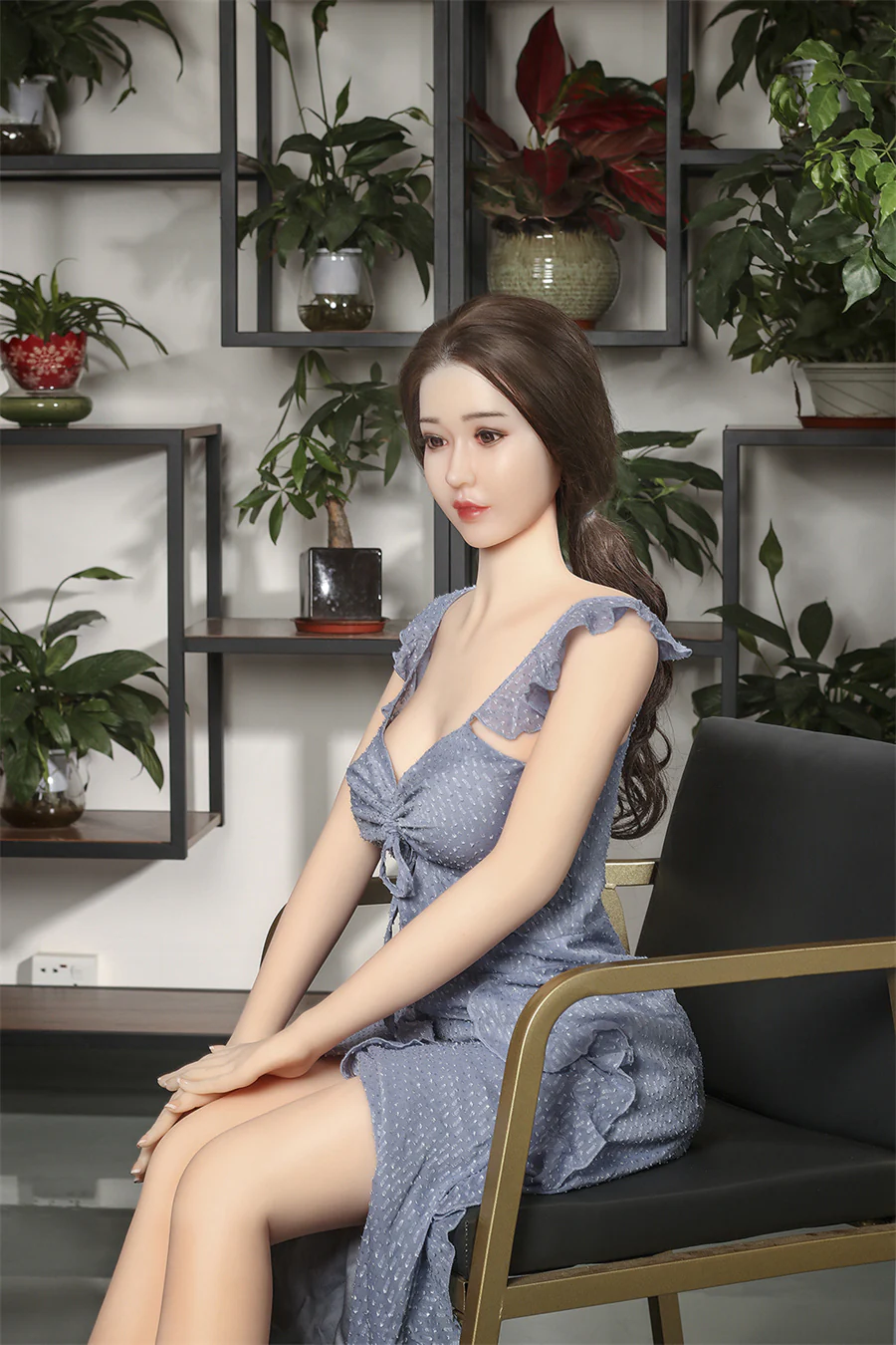 SY DOLL | 165cm(5.41')-Silicone Head- Exotic Asian Sex Doll - Deirdre