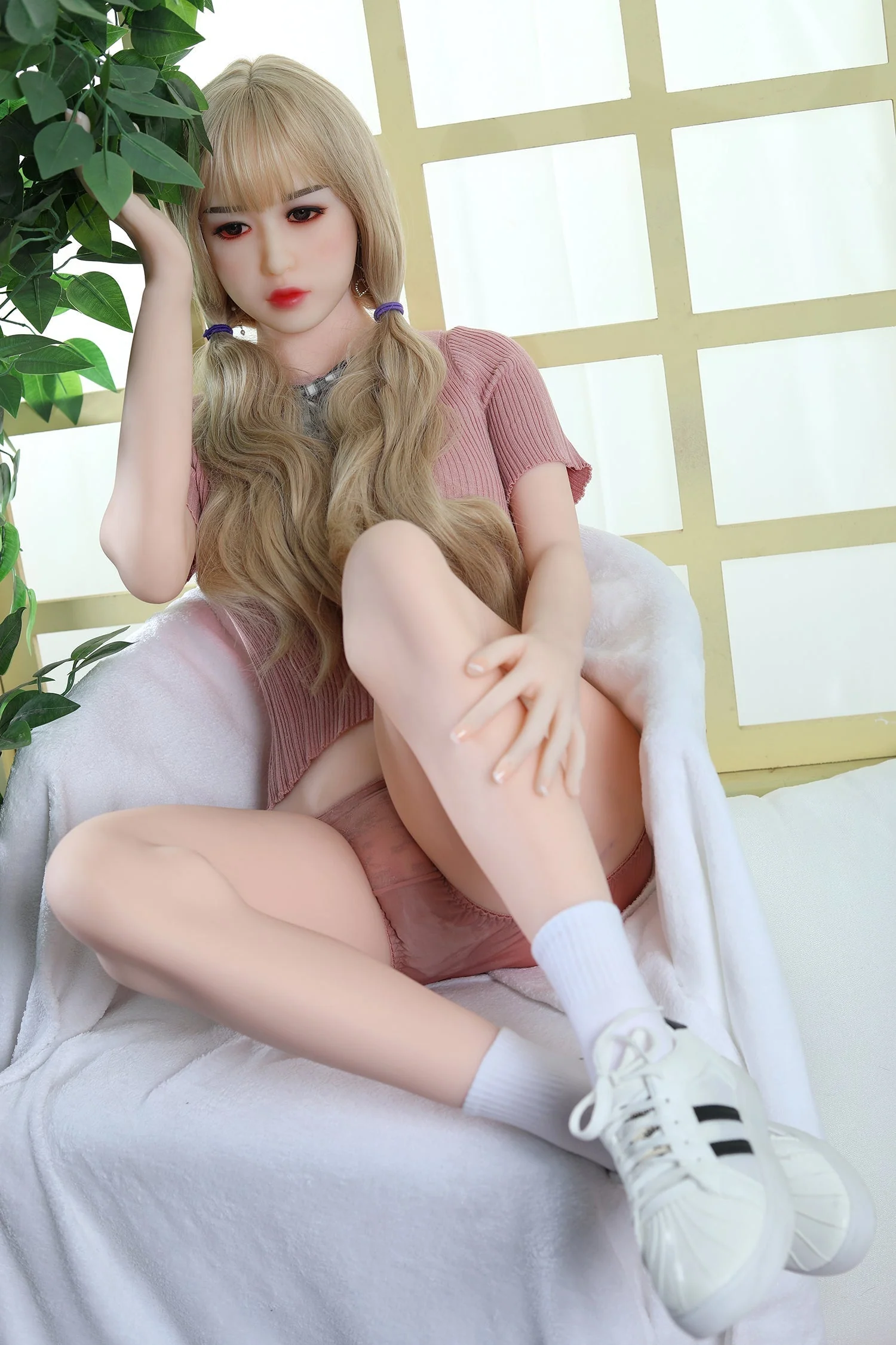 SY DOLL | 155cm(5.09') - Silicone Head -Small Breast Asian Sex Doll - Lucia