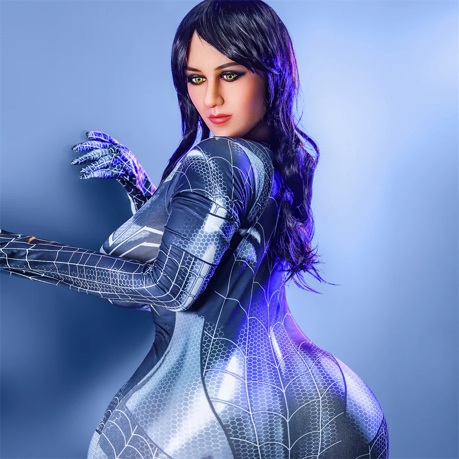 SY DOLL | 150cm(4.92')- TPE - Size+ Spiderman Bodysuit Sex Doll - Gwen