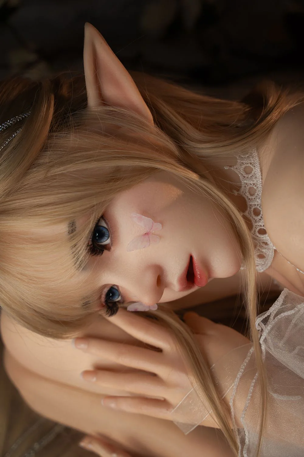 SY DOLL | 150cm (4.92')  Full Silicone Model Figure Elf Anime Cosplay Sex Doll - Joy