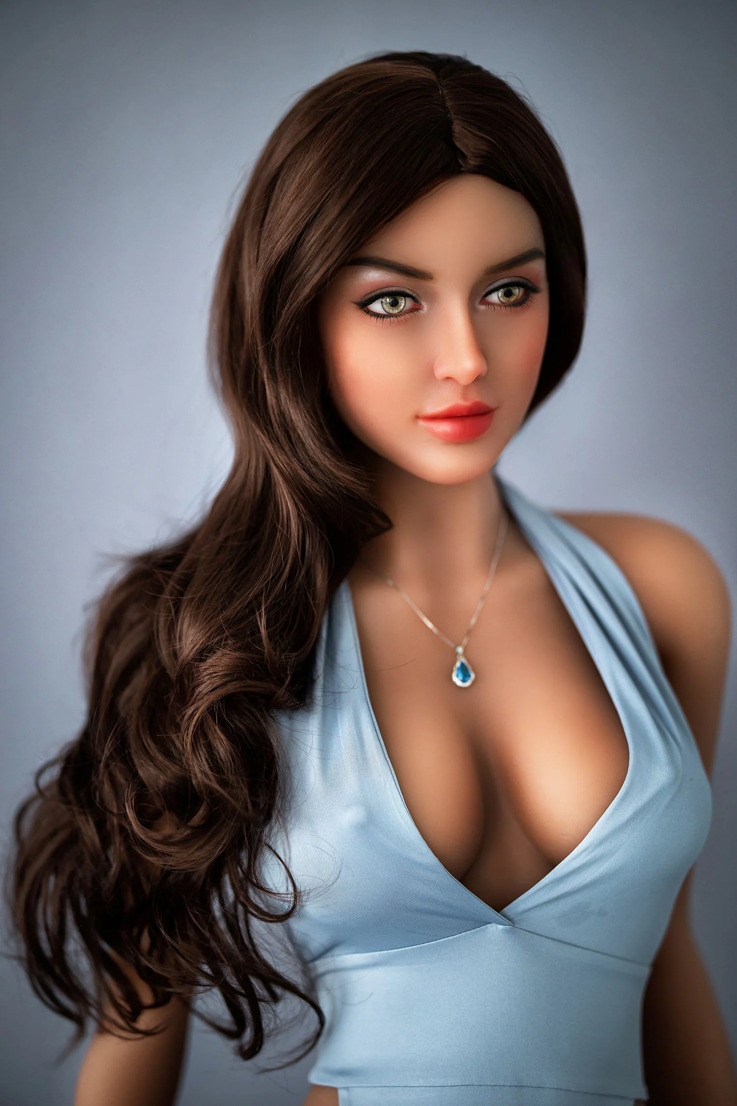 SY DOLL | 166cm(5.45')  -  TPE - Slim Figure Big Breasts Lady Sex Doll - Lorena