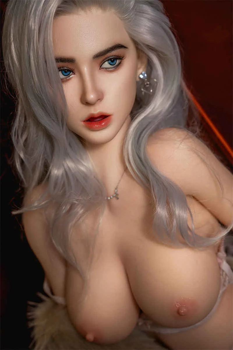 SY DOLL | 164cm(5.38') -Silicone Head -M Series Lifelike Chic Silver Hair Cosplay Sex Doll - Chloe