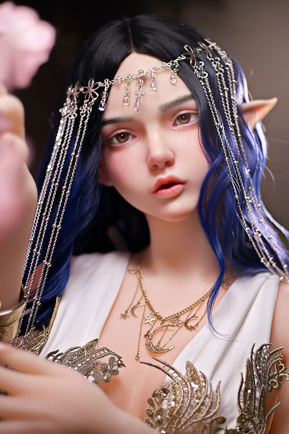 SY DOLL | 160cm(5.25')Silicone Head Beautiful Small Breasts Sex Doll - Ophelia