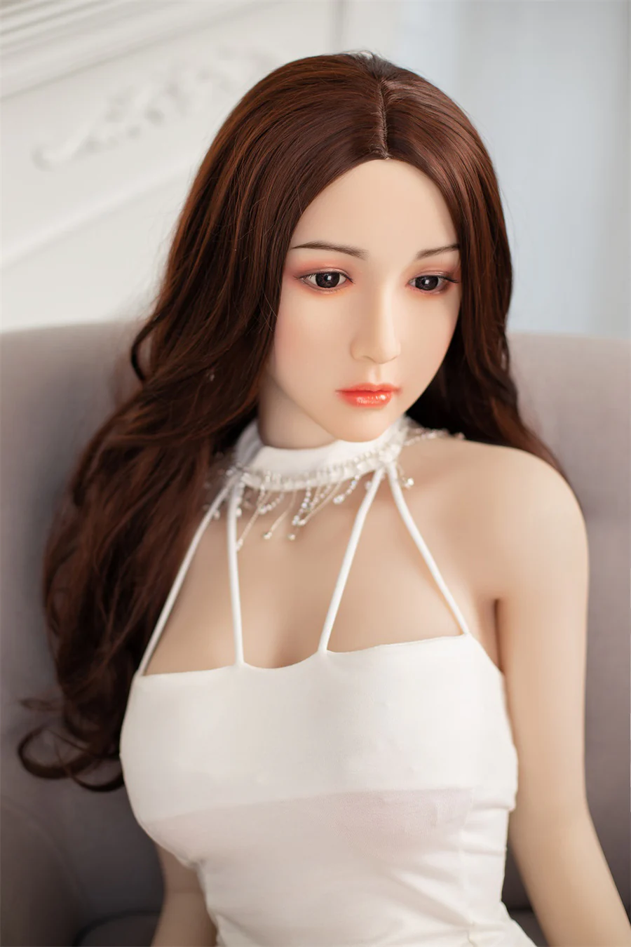 SY DOLL | 165cm(5.41')-Silicone Head- Exotic Asian Sex Doll - Emily