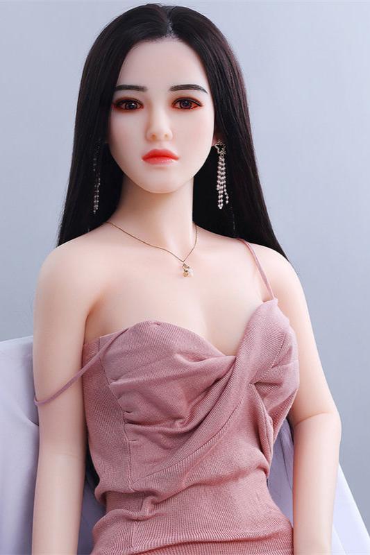 SY DOLL | 160cm(5.25') - Silicone Head - Realistic Sporty Asian Slim Sex Doll- Phoebe.
