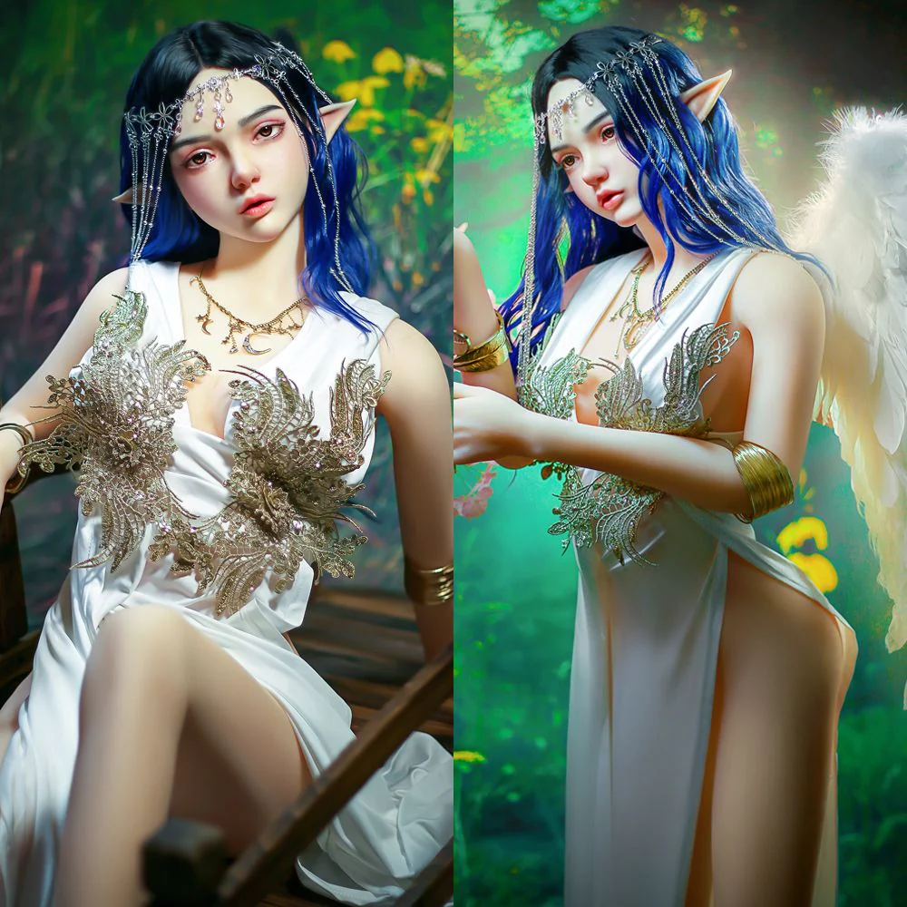 SY DOLL | 160cm(5.25')Silicone Head Beautiful Small Breasts Sex Doll - Ophelia