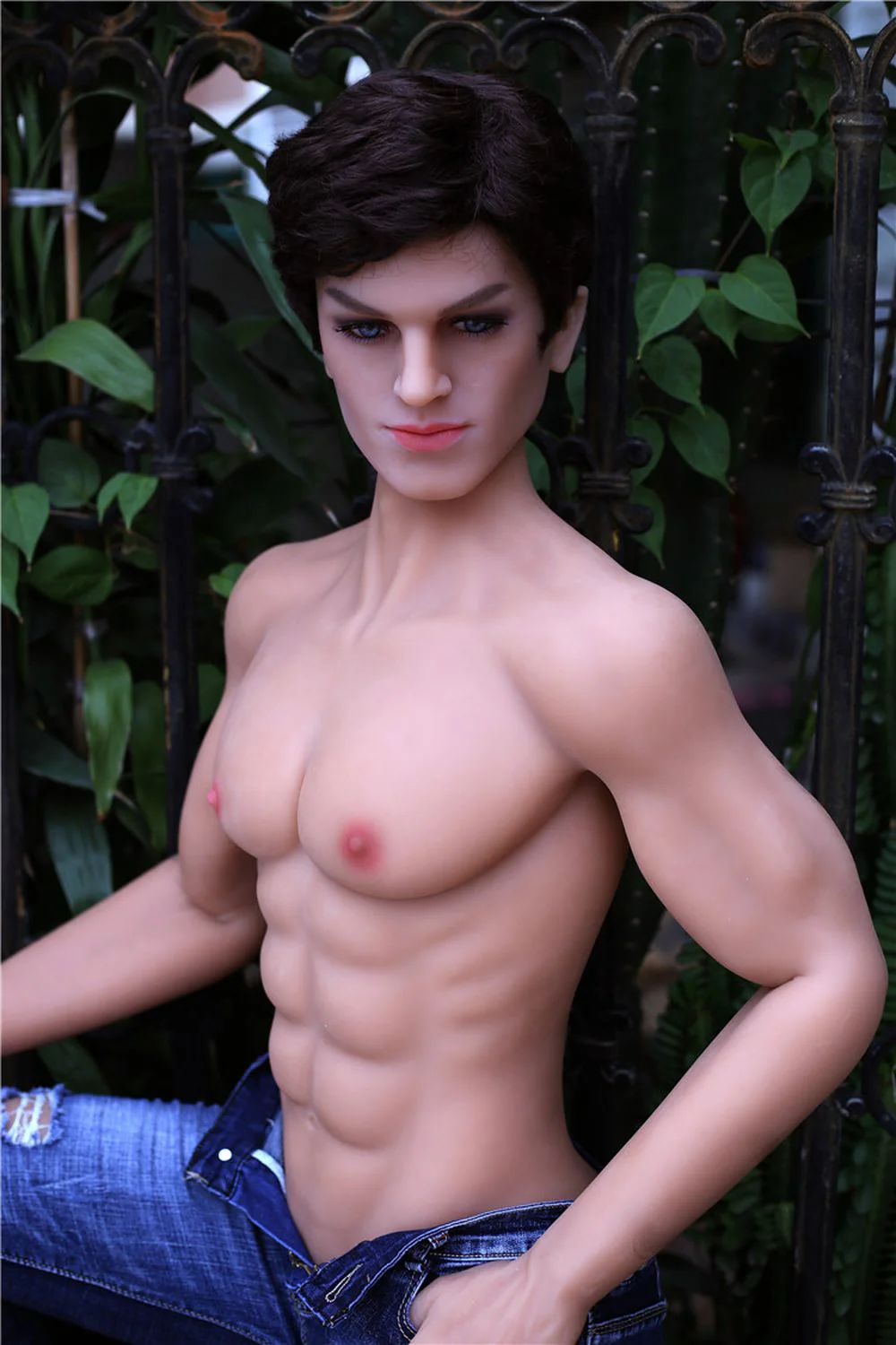 SY DOLL | 168cm(5.51')- TPE - Handsome Realistic Muscular Gay Male Sex Doll - Kevin