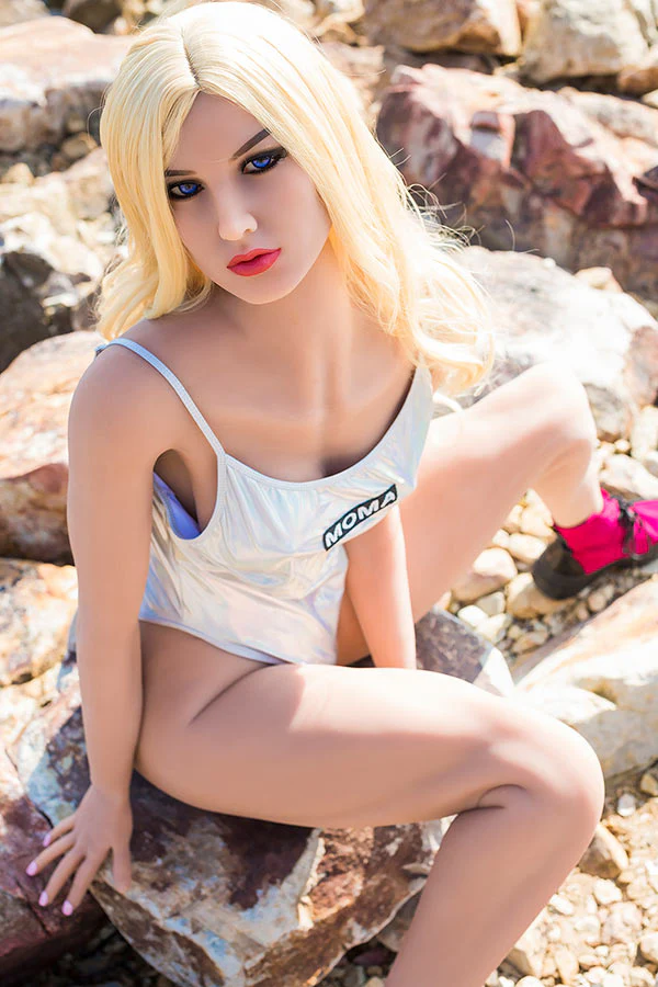 SY DOLL | 164cm ( 5.38' )  - TPE -  Blonde American Adult Love Sex Doll - Jenna
