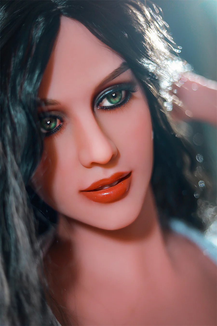 SY DOLL | 165cm(5.41')- TPE - Size+ Bombshell Ebony Sex Doll - Amy