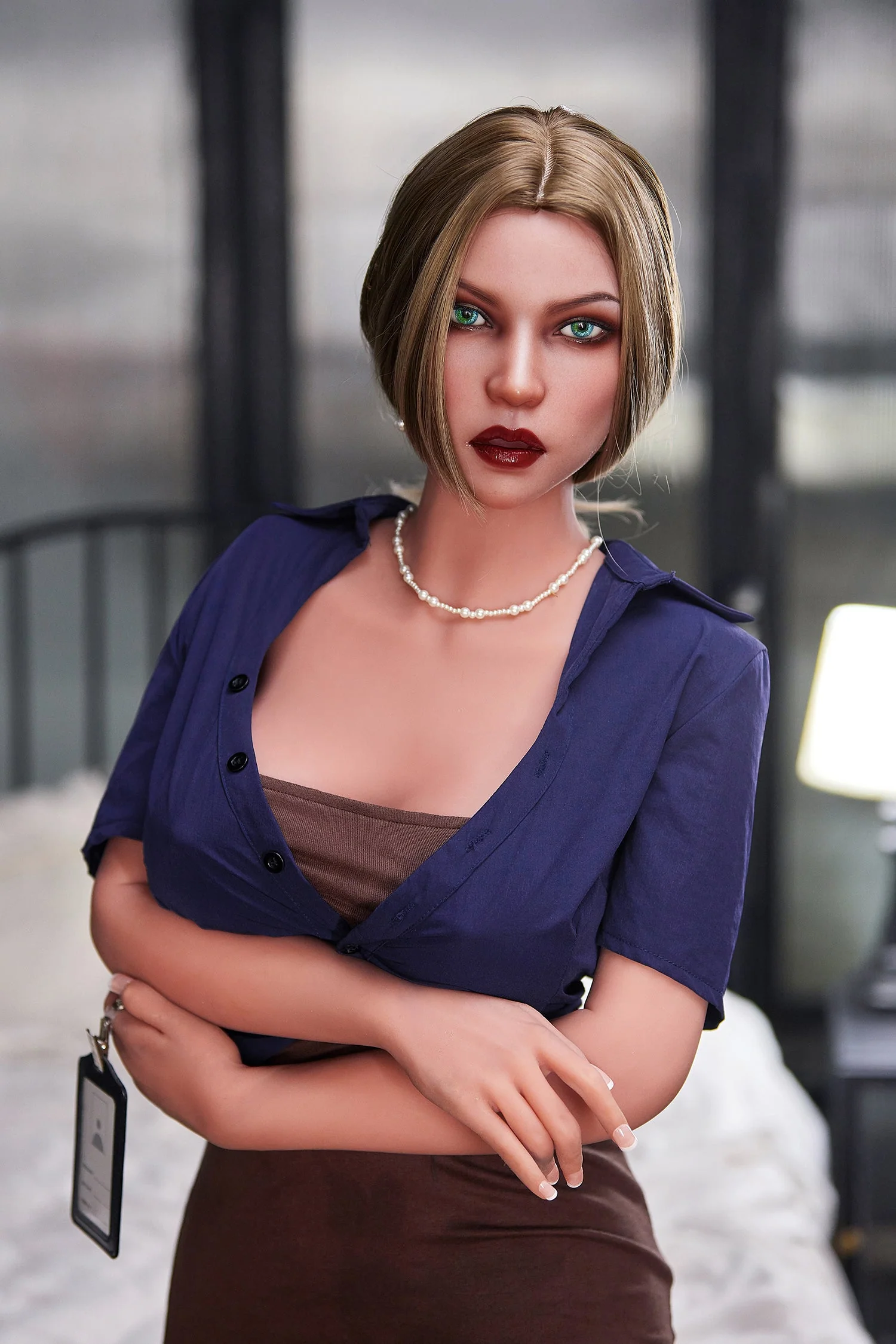 SY DOLL | 158cm(5.18)- Silicone Head - Realistic Hispanic Teacher Sex Doll- Gabby