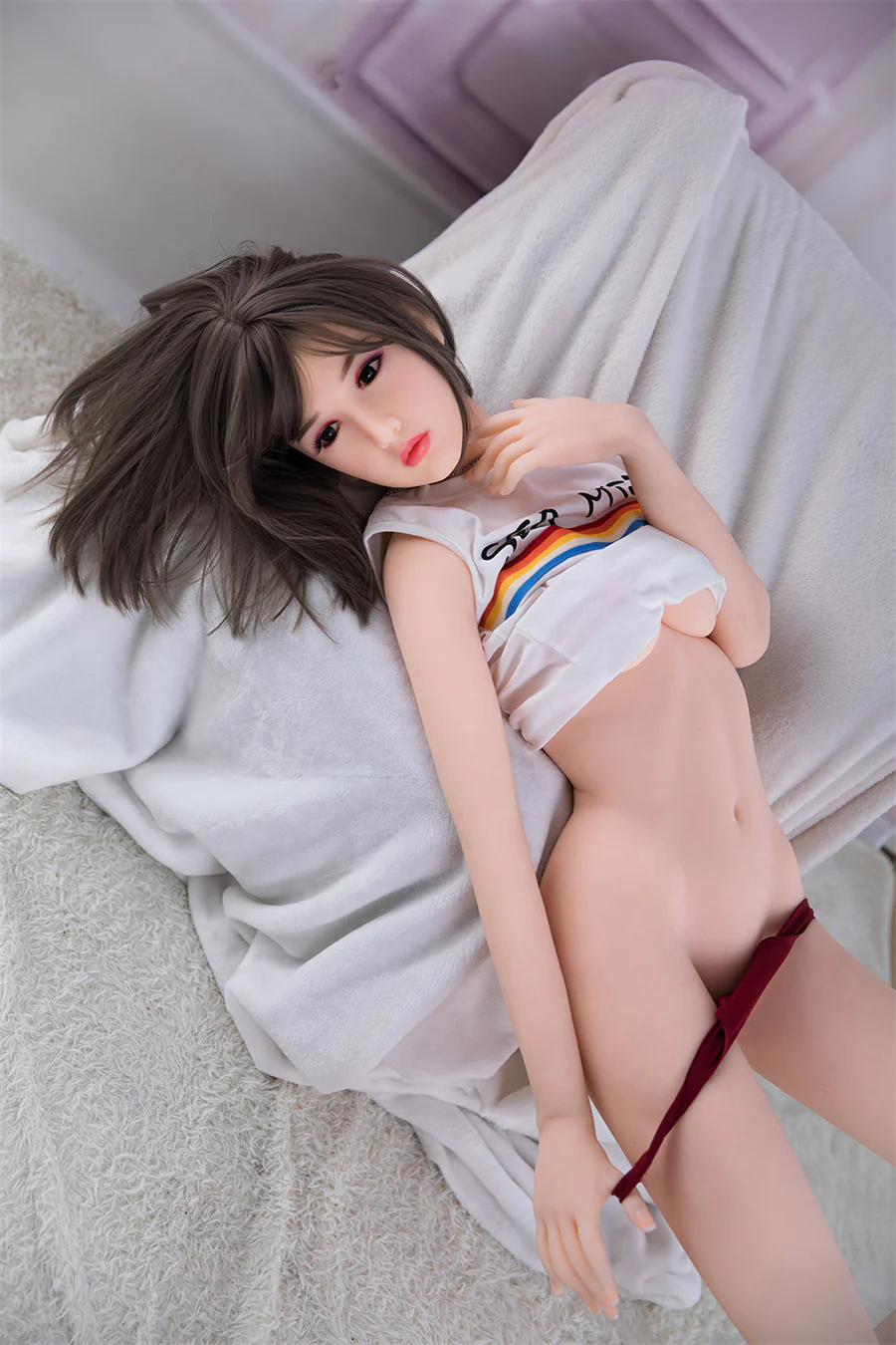 SY DOLL | 160cm(5.25') - TPE - Realistic Cute Asian Sex Doll - Esme.