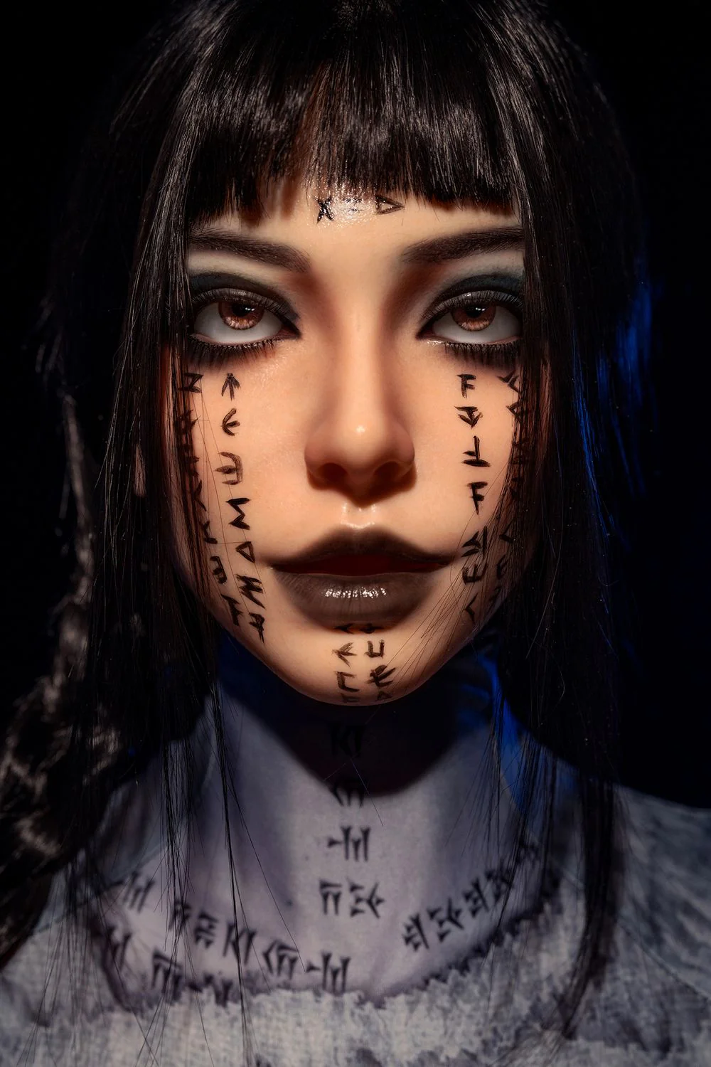 SY DOLL | 166cm (5'45) - Silicone Head - Striking Asian Gwen Cosplay Sex Doll - Blanche