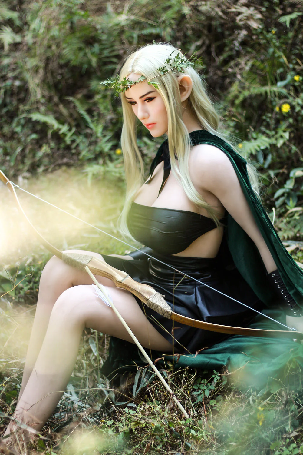 SY DOLL | 168cm(5.51')  - TPE -  Big Breasts Elf Anime Cosplay Sex Doll - Venus
