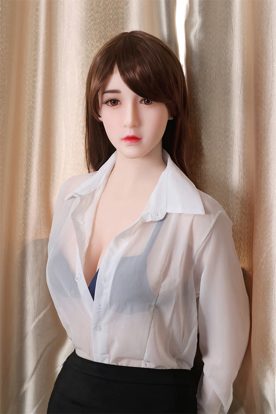 SY DOLL | 165cm(5.41')-Silicone Head- Pink Nurse Costume Sex Doll - Ming