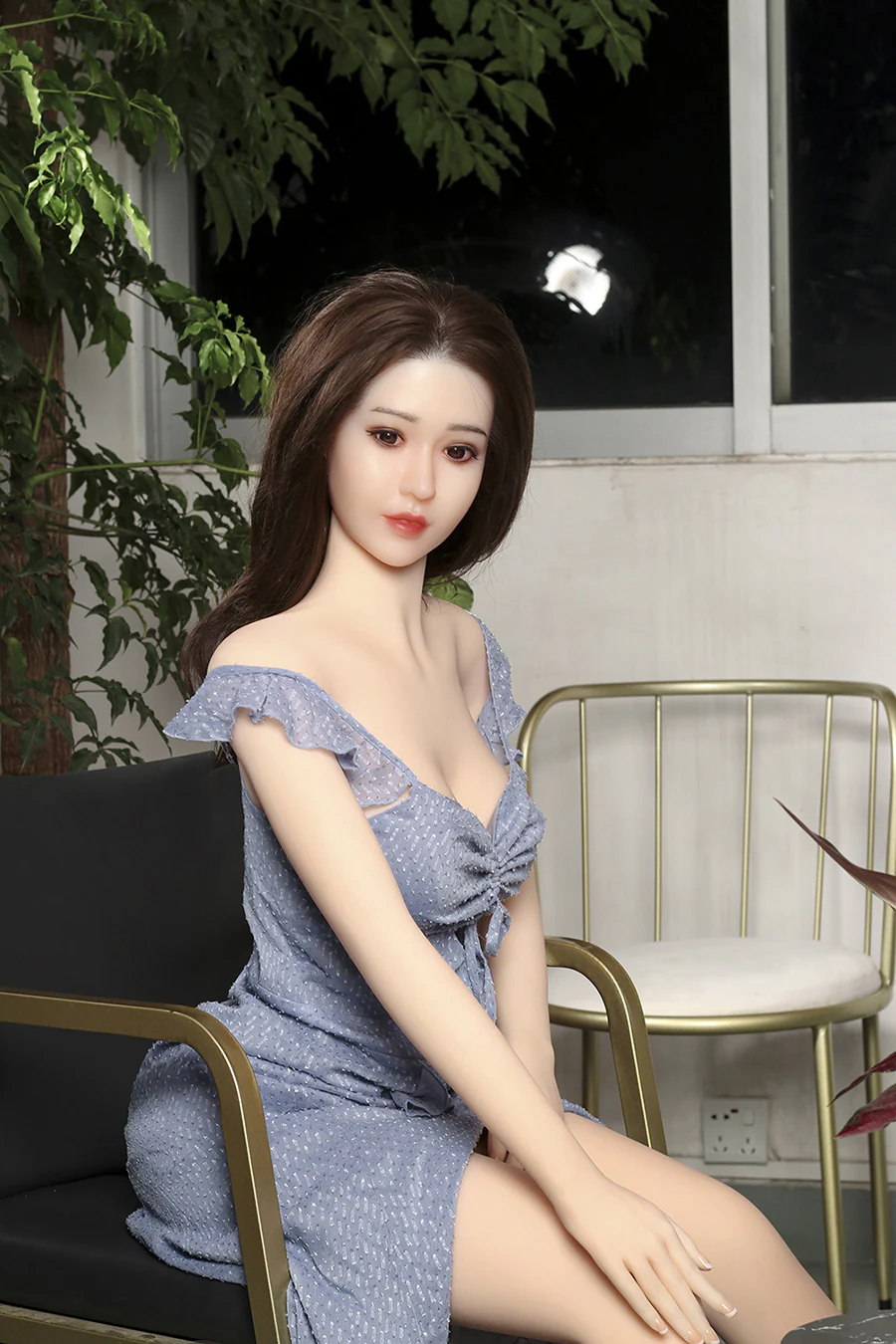 SY DOLL | 165cm(5.41')-Silicone Head- Exotic Asian Sex Doll - Deirdre