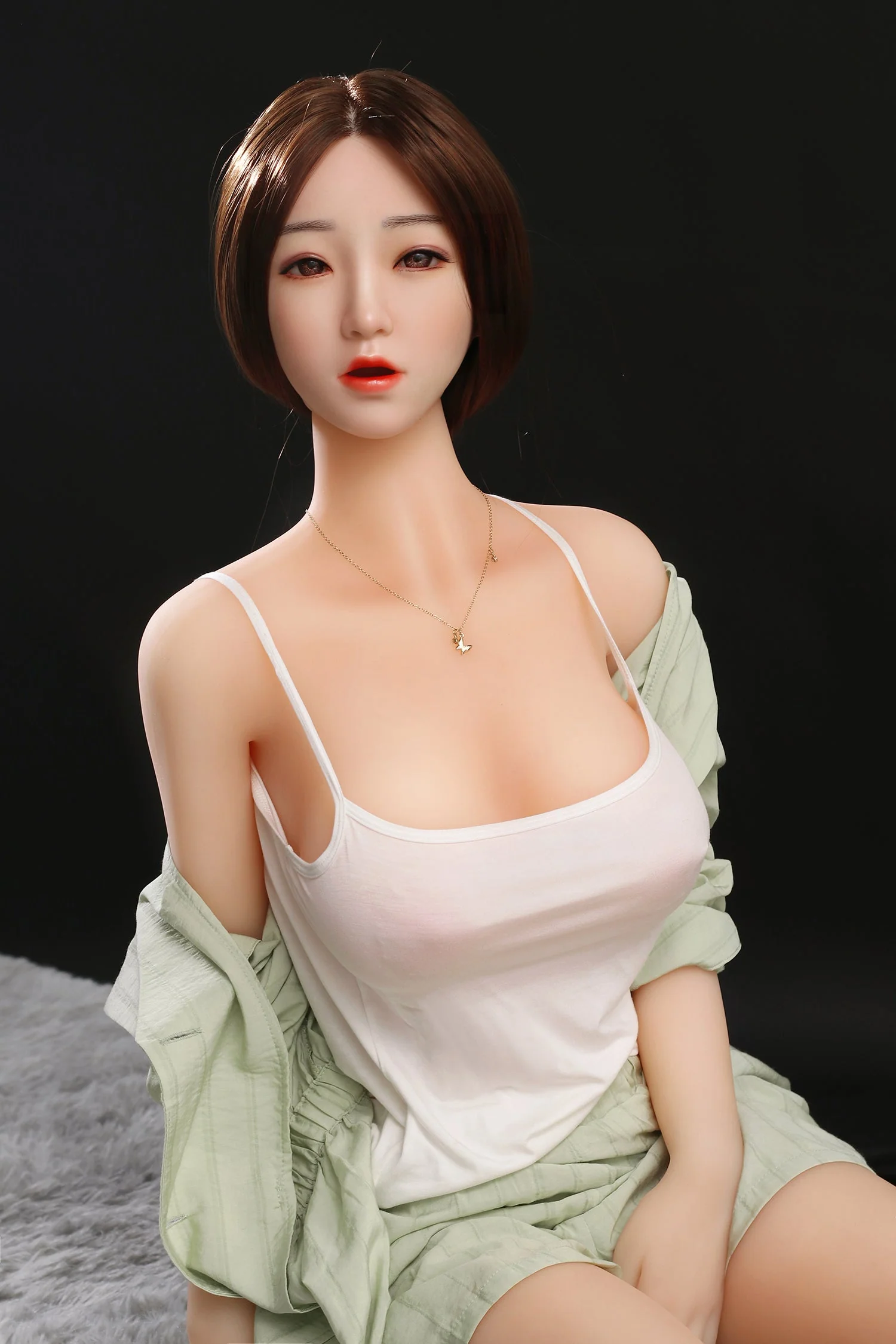 SY Doll | 158cm/5ft2 Korean Realistic Sex Doll with Silicone Head - Serena