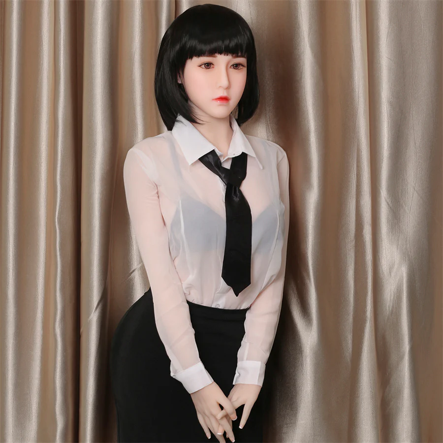 SY DOLL | 165cm(5.41')-Silicone Head- Pink Nurse Costume Sex Doll - Ming