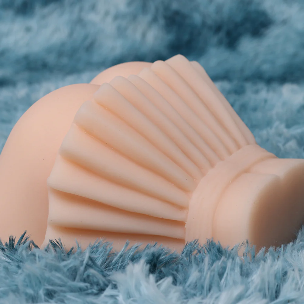 SY DOLL | 19cm (0.62') - TPE - Sculpted Hips Frilly Waist Lifelike Torso Sex Doll - Isabella