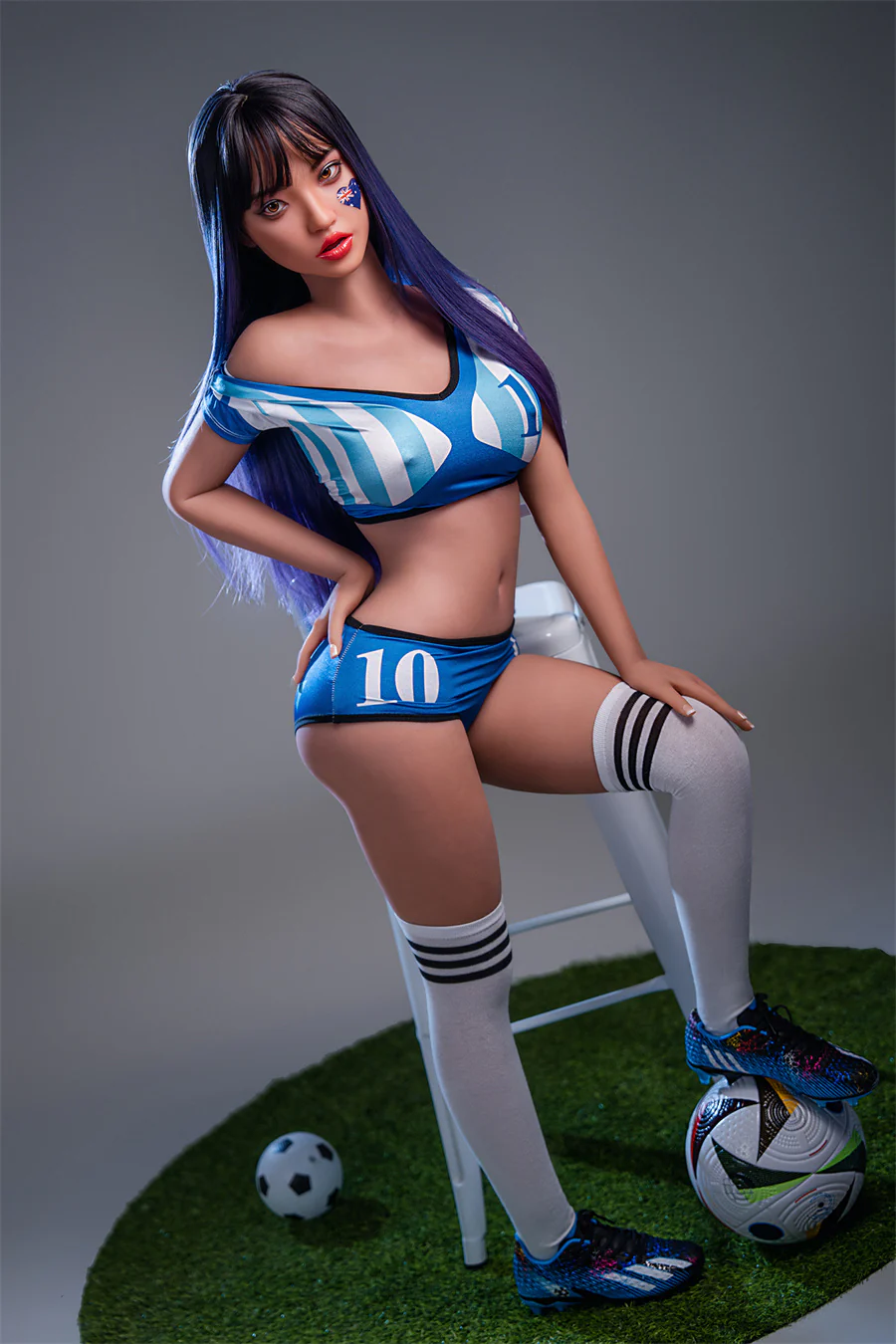 SY DOLL | 152cm(4.99') - Silicone Head -  Big Breasts Cheerleader Sex Doll - Fern