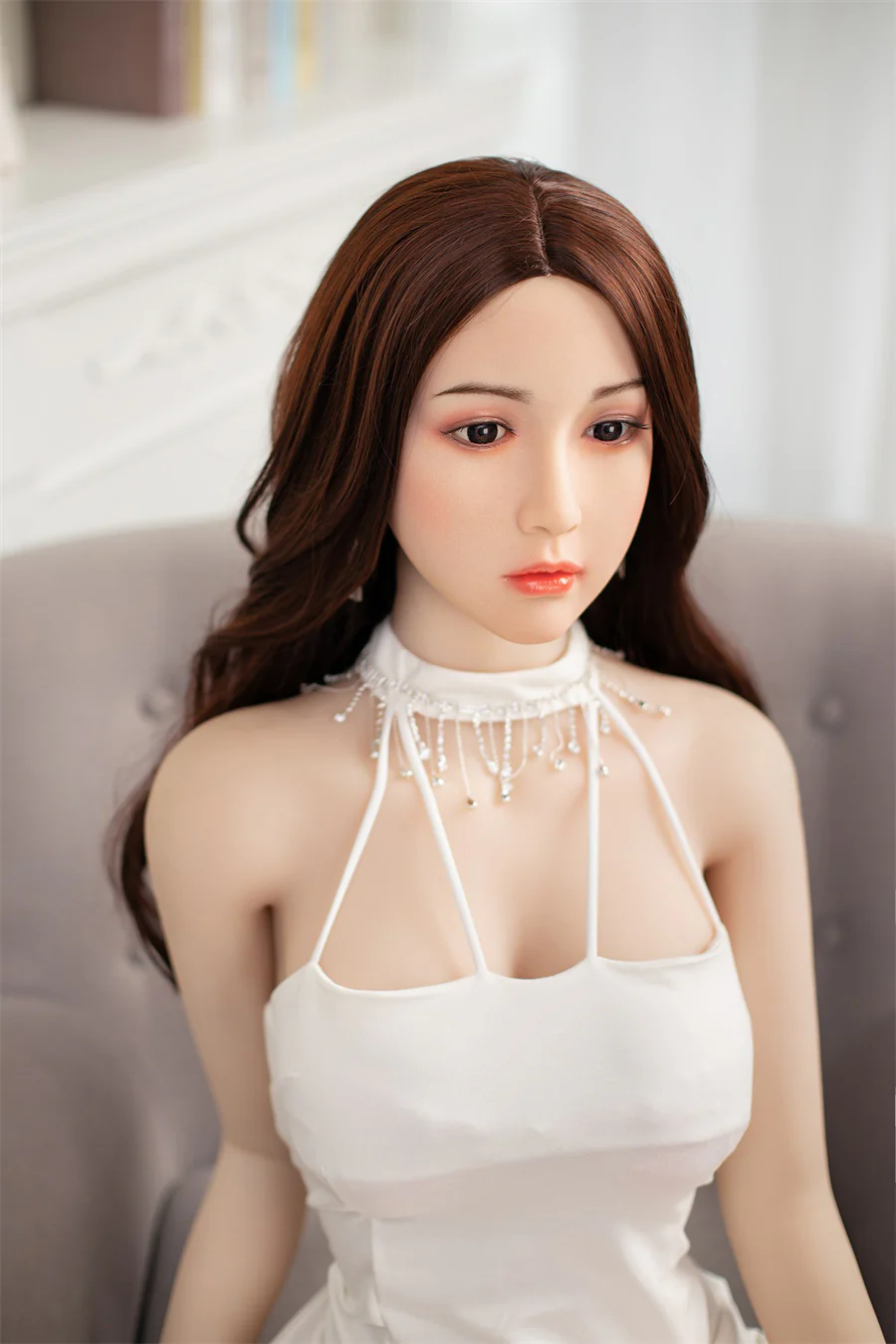 SY DOLL | 165cm(5.41')-Silicone Head- Exotic Asian Sex Doll - Emily