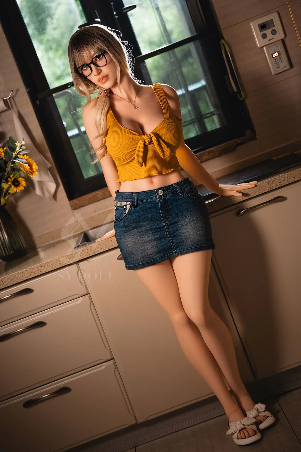 SY DOLL | 170cm(5.58') - TPE - Realistic Big Breasts Sex Doll - Aimee