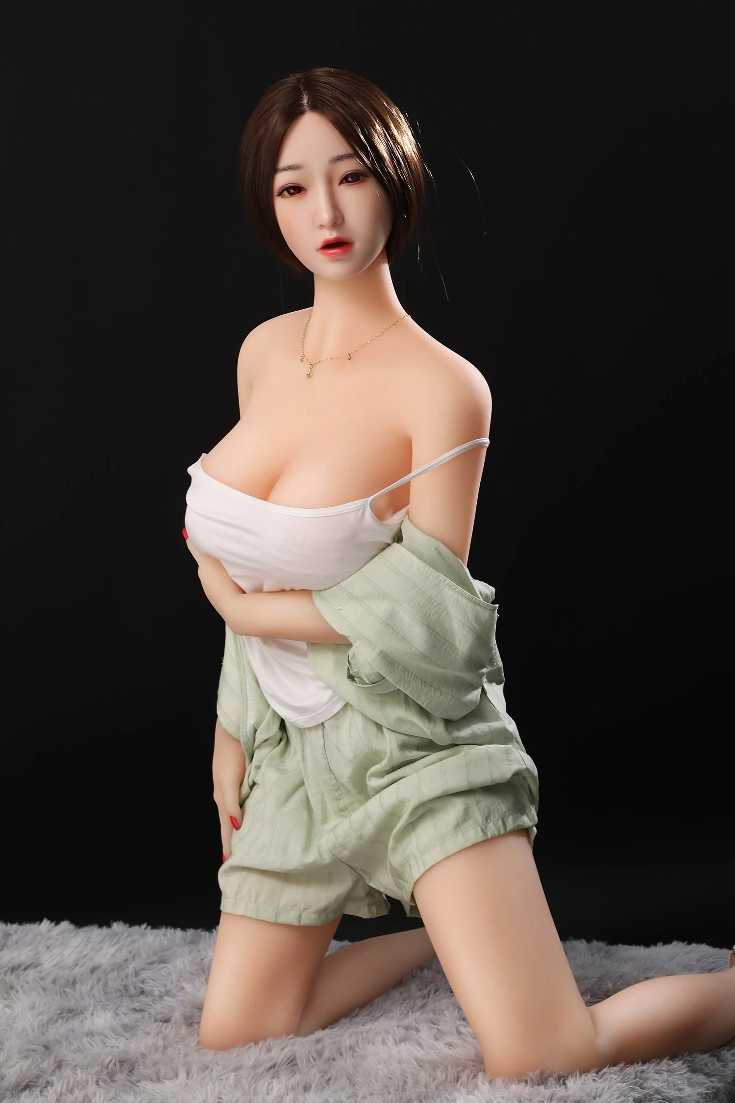 SY Doll | 158cm/5ft2 Korean Realistic Sex Doll with Silicone Head - Serena