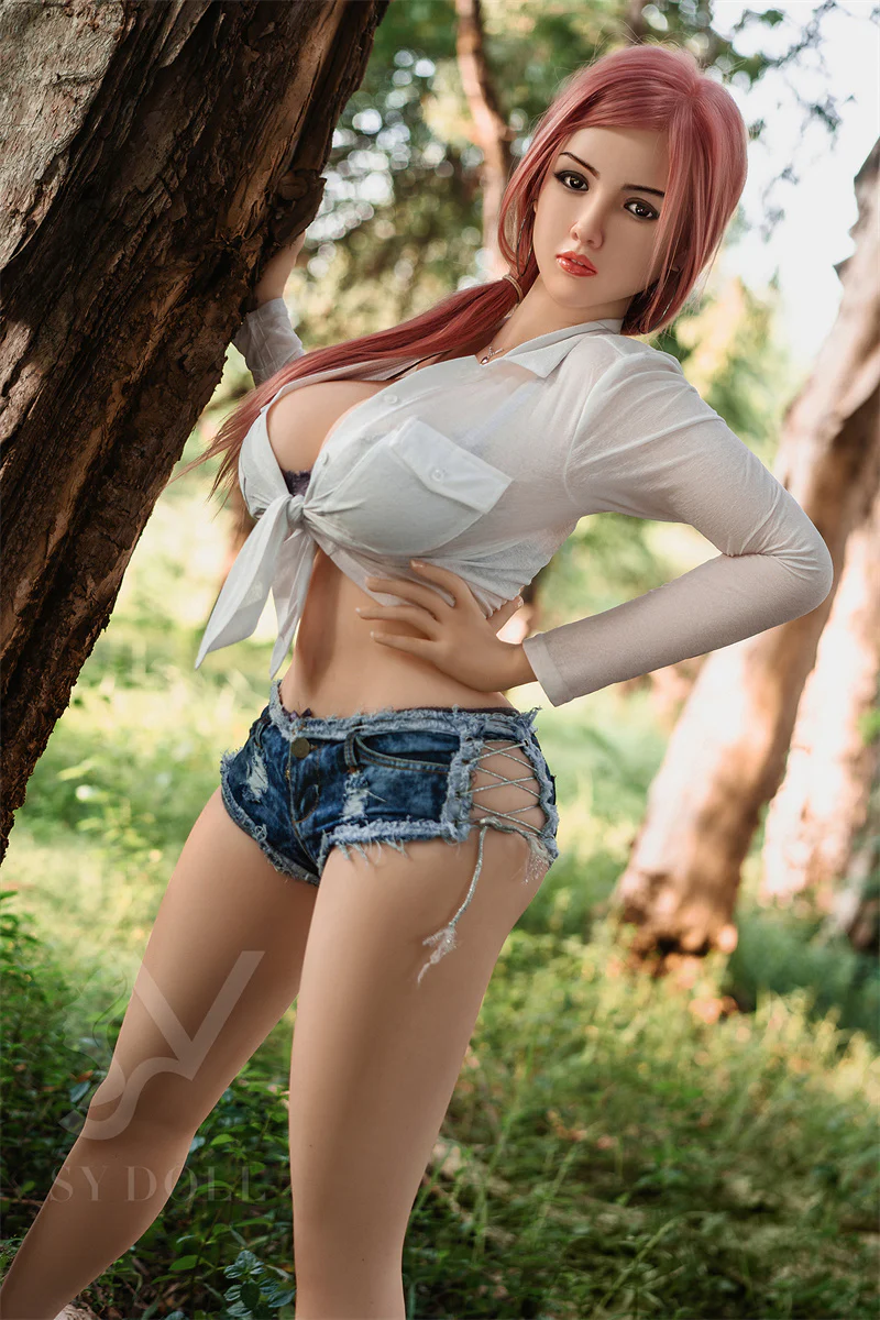 SY DOLL | 161cm(5.28') - Silicone Head - Realistic Captivating Big Breasts Sex Doll - Faith