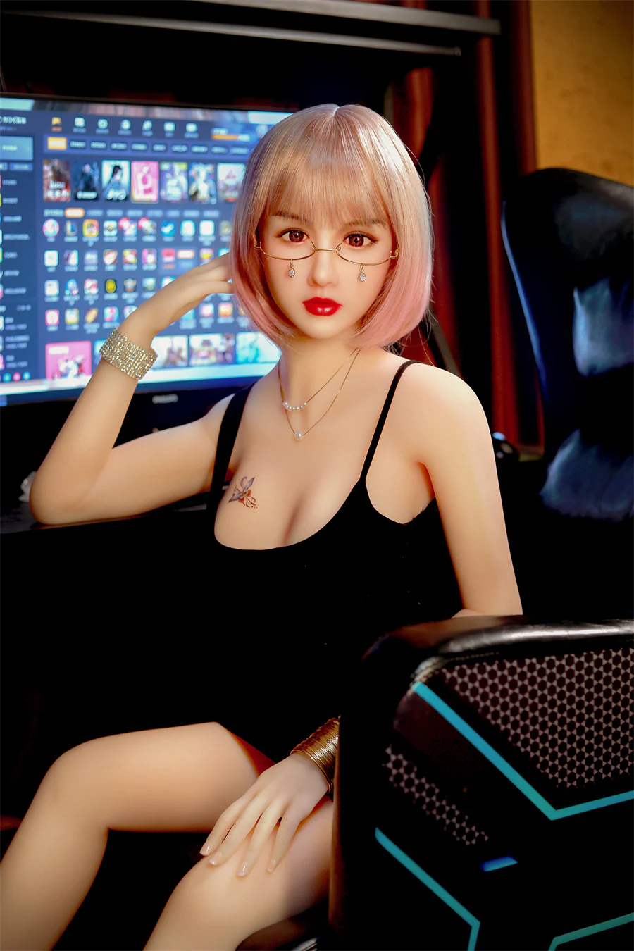 SY DOLL | 165cm(5.41')- Silicone Head -  Big Breats Asian Sex Doll - Bridget