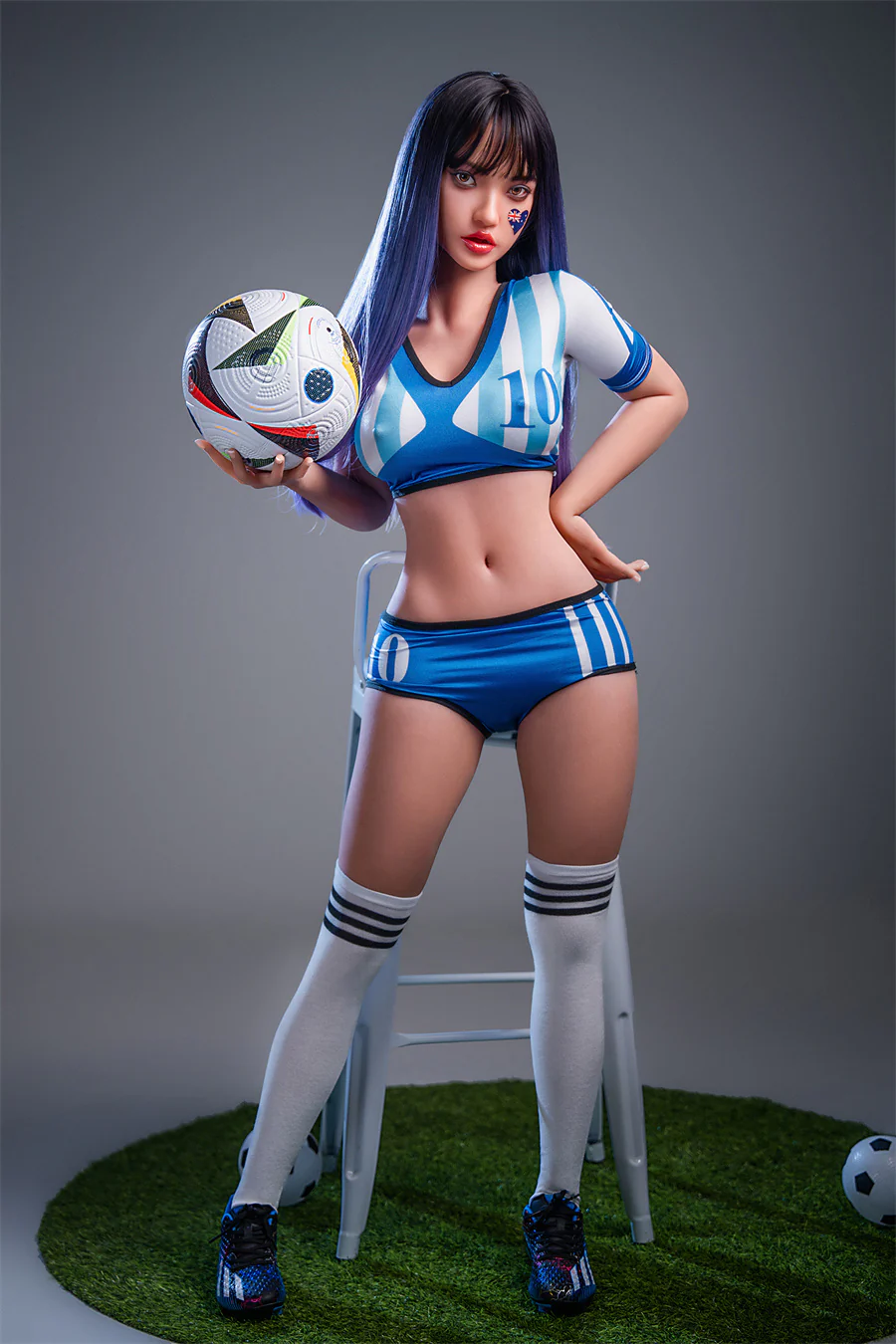 SY DOLL | 152cm(4.99') - Silicone Head -  Big Breasts Cheerleader Sex Doll - Fern