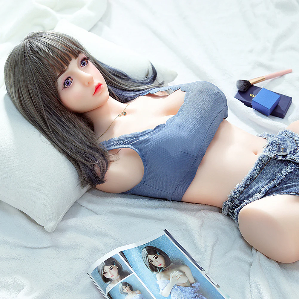 SY DOLL | 65cm (2.13') - TPE  -  Endearing Lifelike Small Breasts Half-Body Torso Sex Doll - CoCo