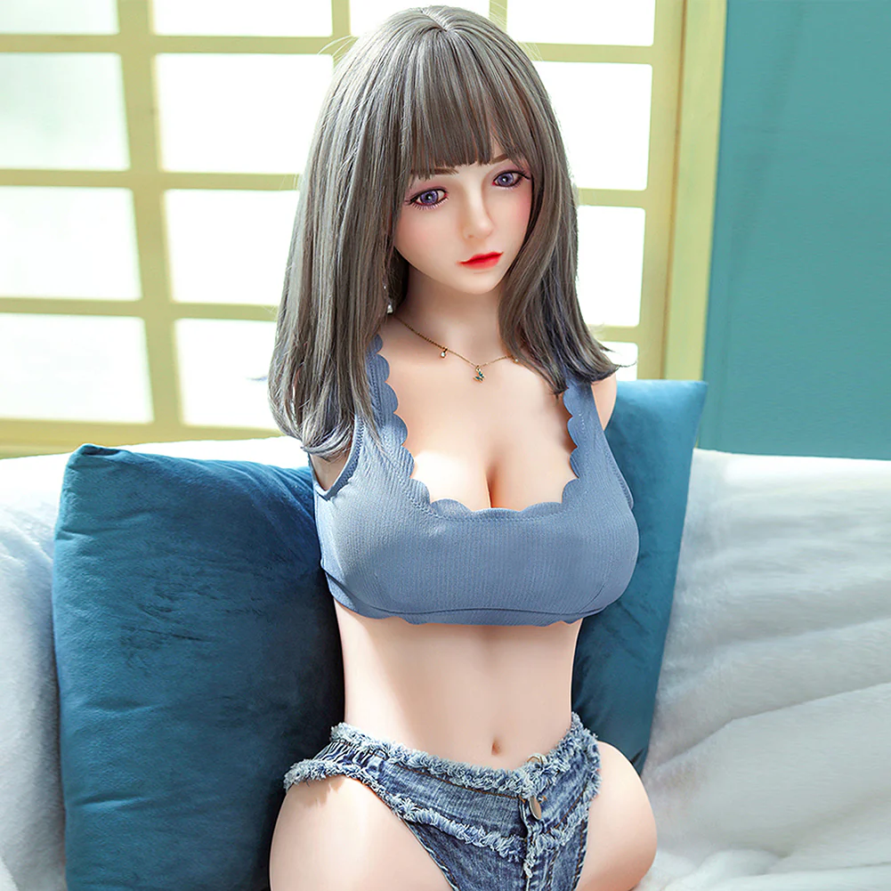 SY DOLL | 65cm (2.13') - TPE  -  Endearing Lifelike Small Breasts Half-Body Torso Sex Doll - CoCo