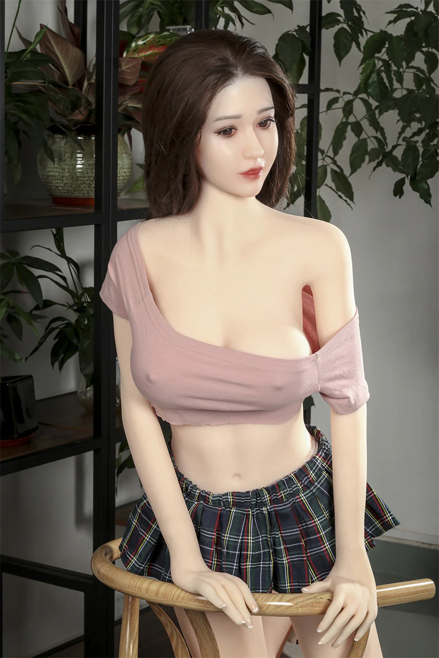 SY DOLL | 165cm(5.41')-Silicone Head- Exotic Asian Sex Doll - Deirdre