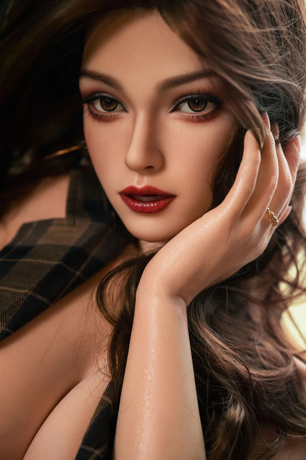 SY DOLL | 164cm( 5.38') - Silicone Head - Uniform Cosplay Big Breasts Sex Doll - Claire