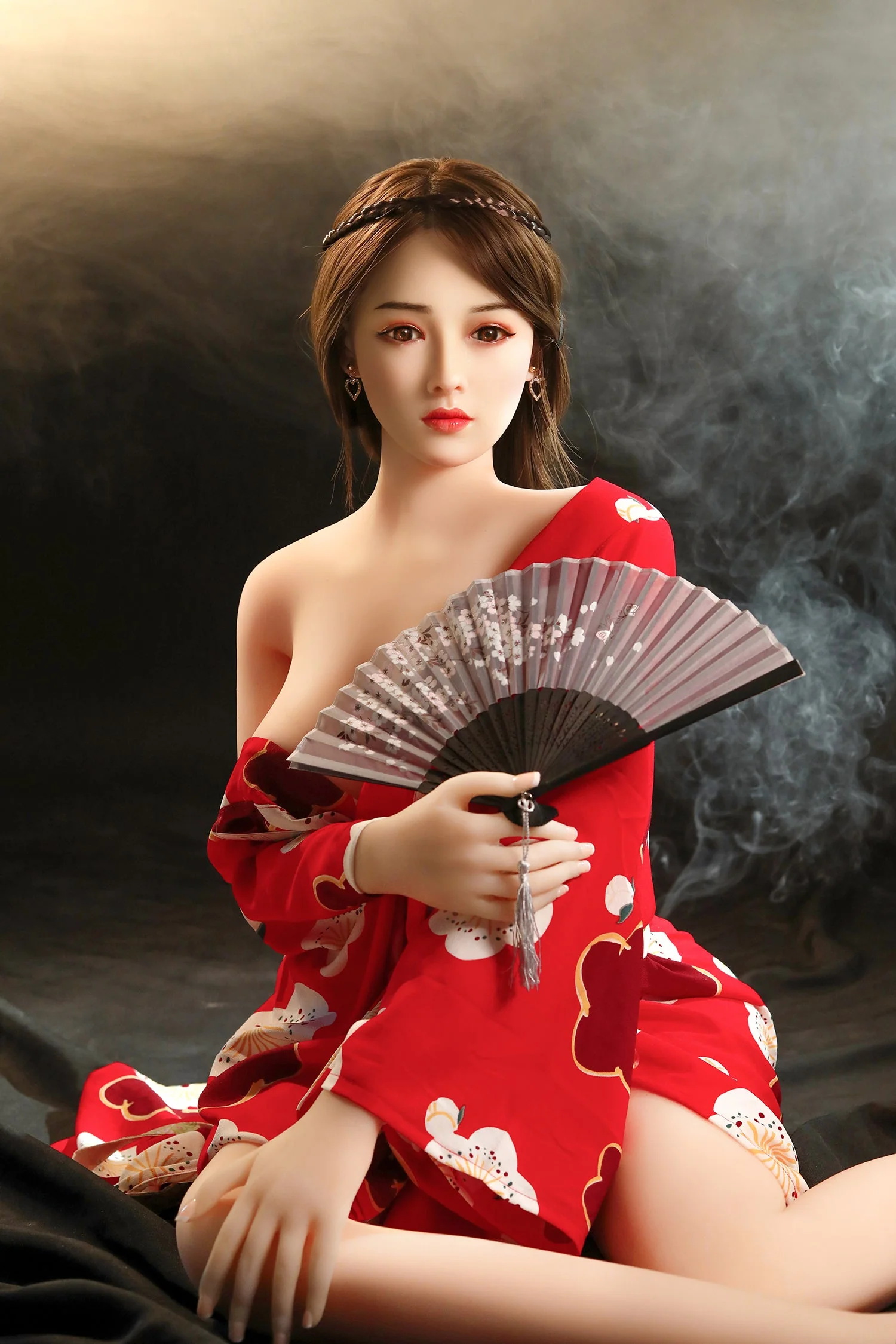 SY DOLL | 165cm(5.41')- Silicone Head - Beautiful Asian Cosplay Sex Doll - Amida