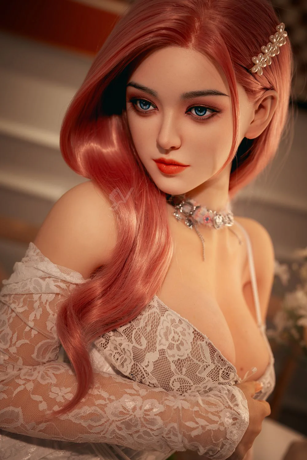 SY DOLL | 160cm(5'25) - Silicone Head - Realistic Big Breasts Sex Doll - Sarah