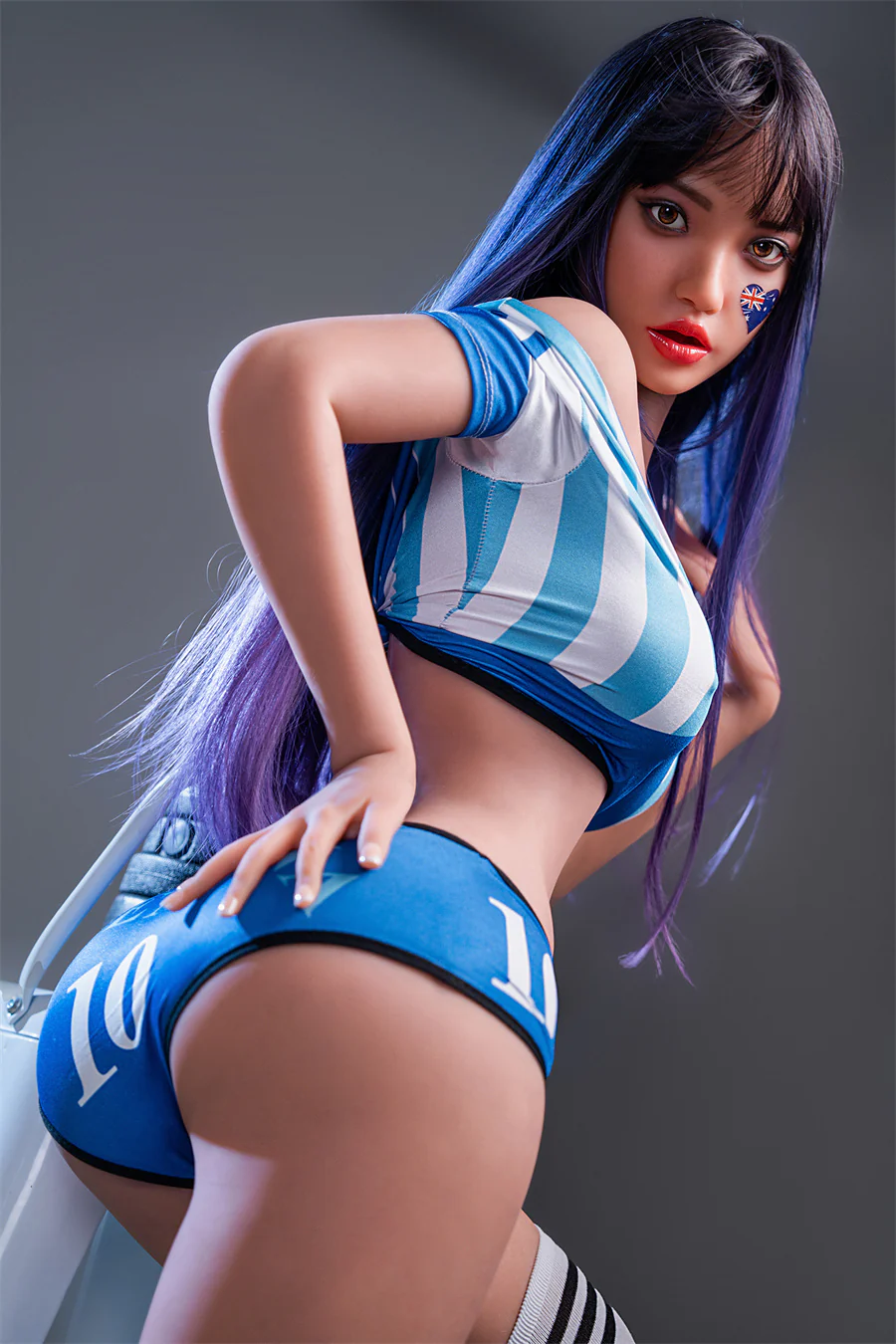 SY DOLL | 152cm(4.99') - Silicone Head -  Big Breasts Cheerleader Sex Doll - Fern