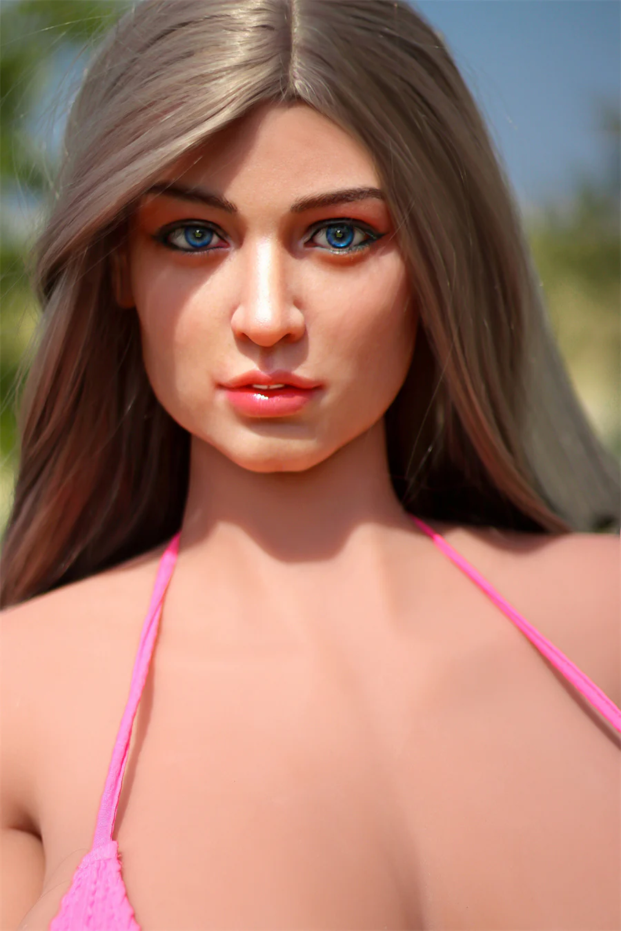 SY DOLL | 165cm(5.41')- Silicone Head - Size+ Bombshell Ebony Sex Doll - Joanne