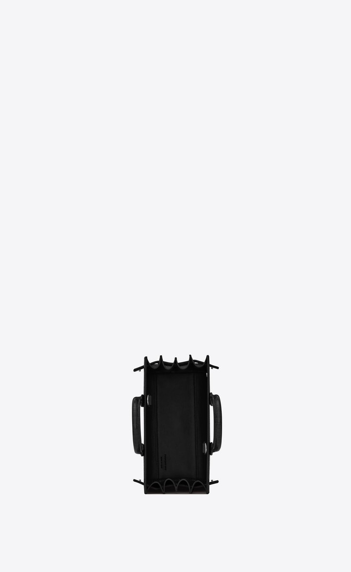 Saint Laurent Classic Sac De Jour Nano In Embossed Crocodile Shi