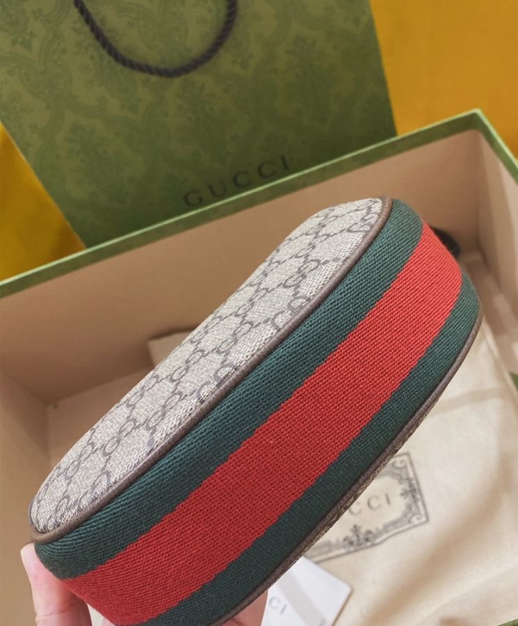 Gucci Ophidia GG Mini Bag 658551 Dark Coffee