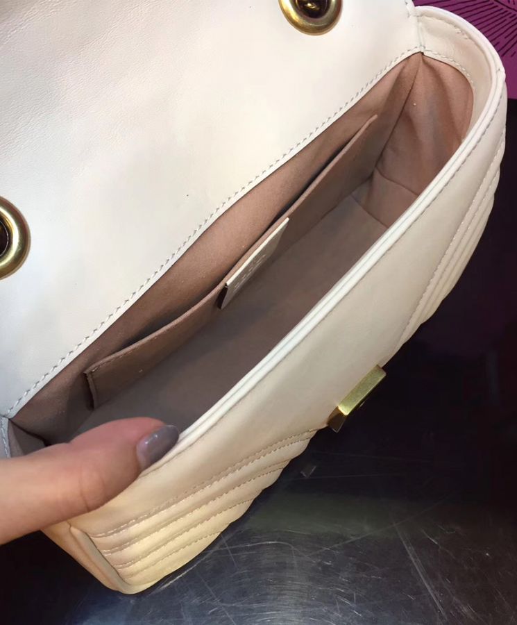 Gucci GG Marmont matelasse mini bag 446744